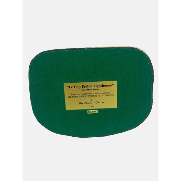 Danbury Mint "Le Cap Fréhel Lighthouse" Saint Malo France Historic Lighthouses - Picture 6 of 7